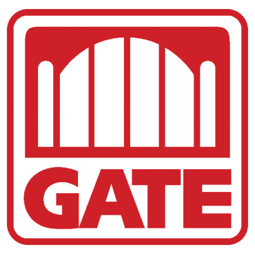 gate logo red